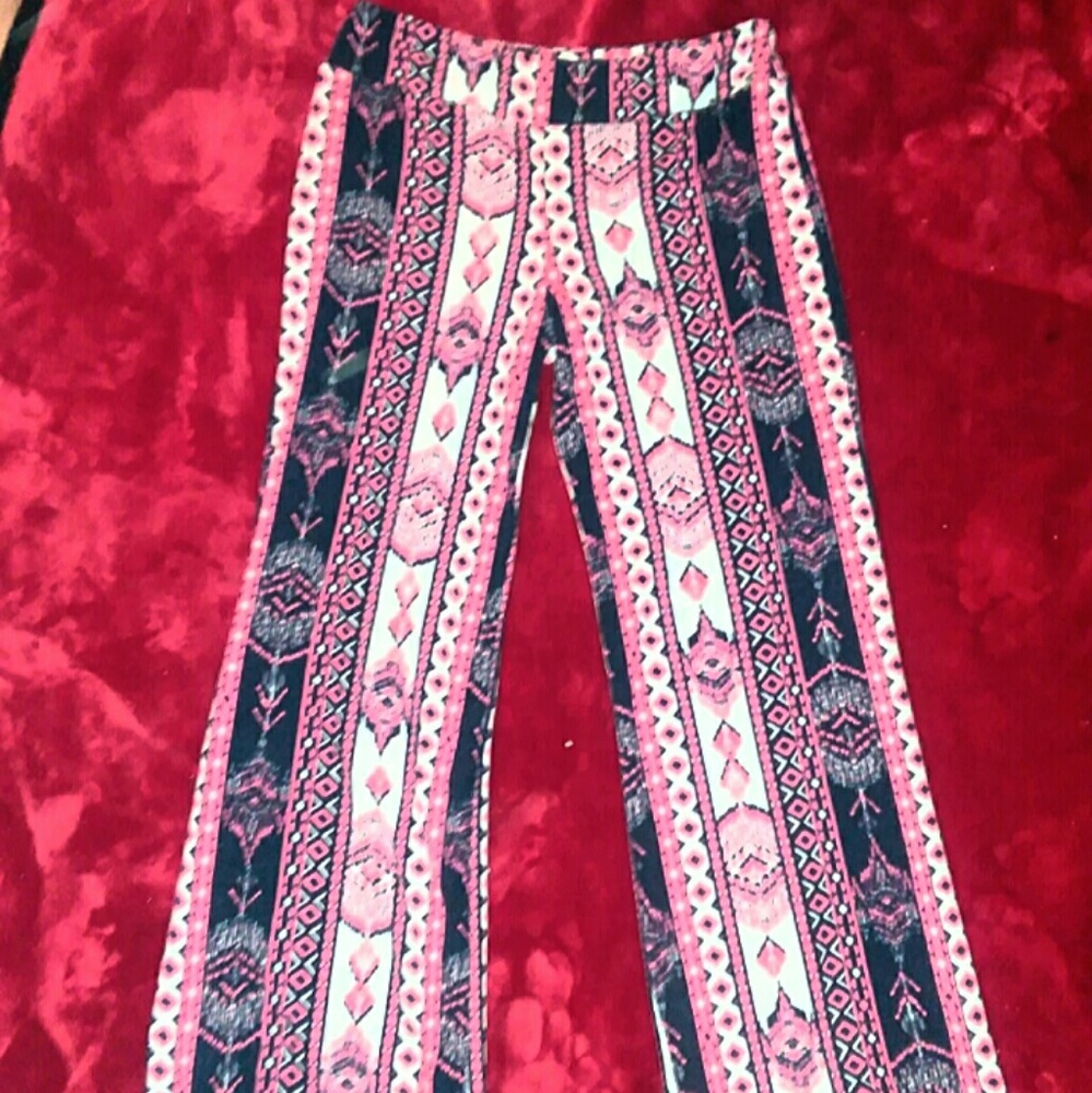 Boho print pants